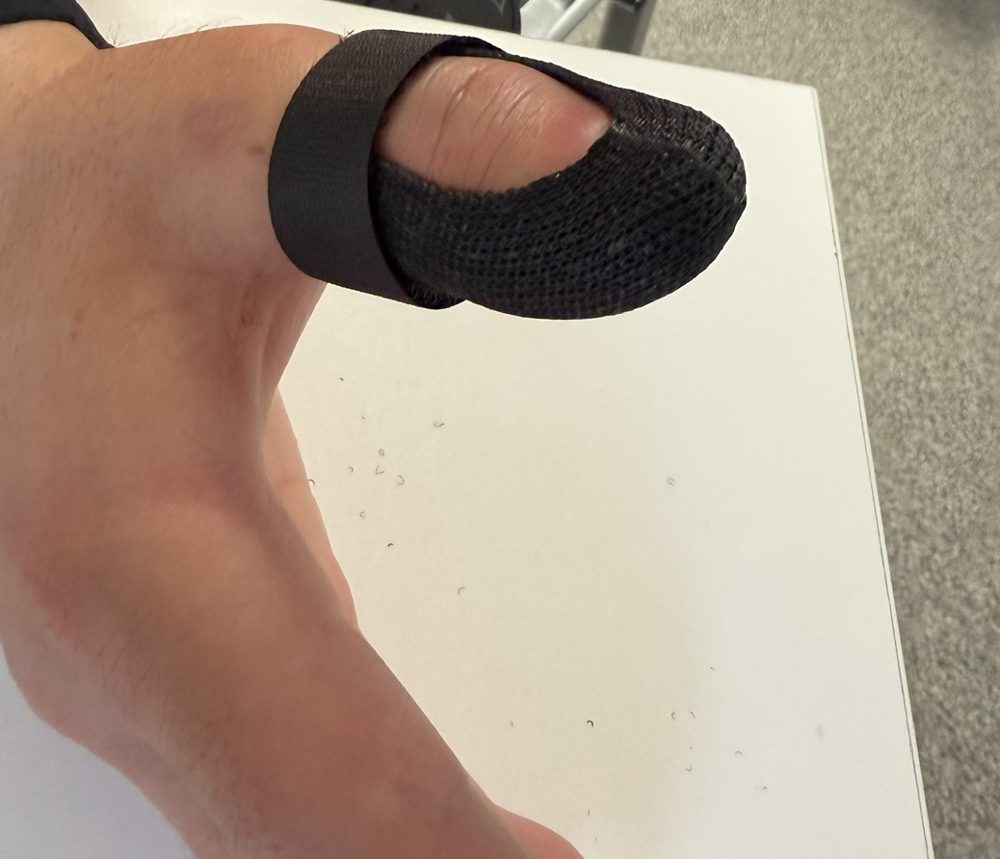 Orthèse pour fracture de première phalange du pouce